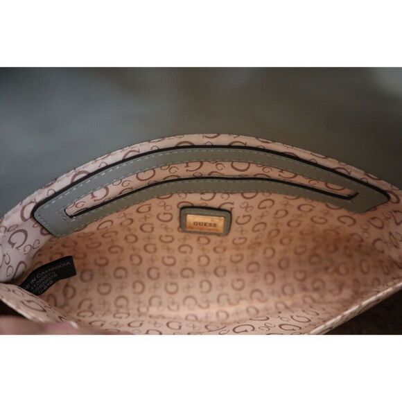 Guess VG929078 Women's Sage Green Oakbank Mini Crossbody/Satchel Hand Bag - Picture 8 of 14